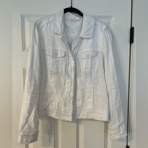 LuLu-B linen “jean jacket” style summer jacket